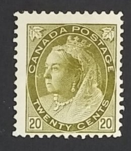 Canada 84 F Unused (No Gum)