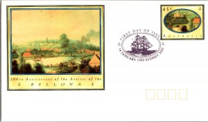 Australia, Worldwide Postal Stationary, Ships, Art