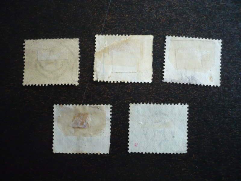 Stamps - Egypt - Scott# 29,30,36,38,40 - Used Part Set of 5 Stamps