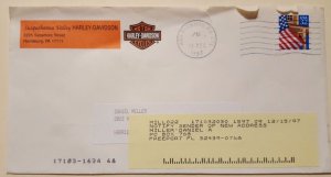 1997 HARLEY DAVIDSON MOTORCYCLES ADVERTISING COVER Harrisburg PA 