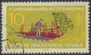 German Democratic Republic  SC# 611  CTO Agriculture   see details & scans