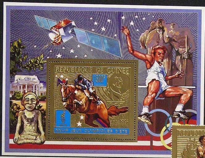Guinea 1993 MNH Stamps Souvenir Sheet Sport Olympic Games Horses