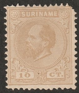 Suriname 1873 Sc 6 MNG(*) small thin/torn corner
