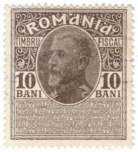 (I.B) Romania Revenue : Duty Stamp 10b