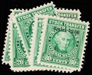 U.S. REV. DATED GREENS RD313-22  Mint (ID # 115893)