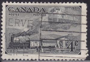 Canada 311 Postage Stamp Centenary 1951