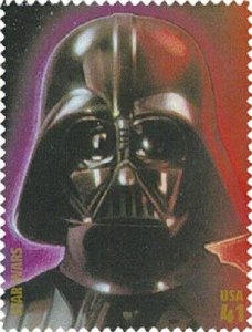 2007 41c Star Wars, 30th Anniversary, Darth Vader Scott 4143a Mint F/VF NH