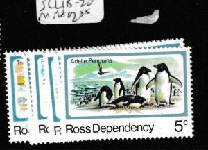 Ross Dependency SC L115-20 MNH (5gca)