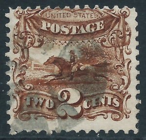 U.S., Sc #113, 2c Used