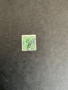 Stamps Denmark Scott M1 used