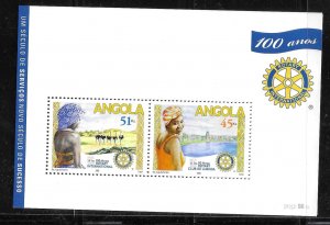 Angola 2005 Rotary International Cent S/S Sc 1281a MNH C4