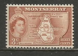 Montserrat   #131  MNH  (1953)  c.v. $0.75