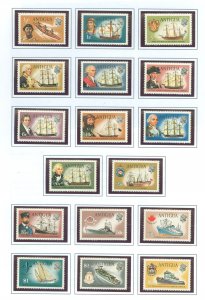 Antigua #241-257 Mint (NH) Single (Complete Set)