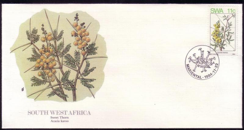 South West Africa FDC SC# 532 Sweet Thorn L319