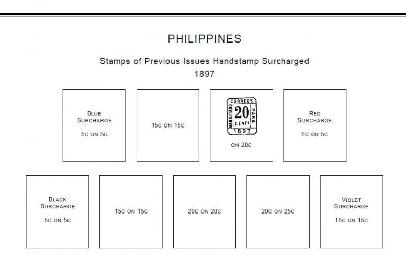 PRINTED PHILIPPINES 1854-2010 + 2011-2020 STAMP ALBUM PAGES (656 pages)