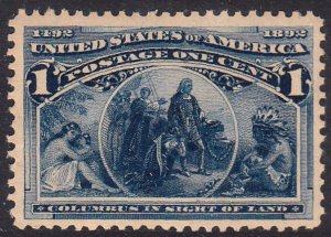 U.S. 230 (SCV$32.50) VF,  fresh,  unused NH** 1893