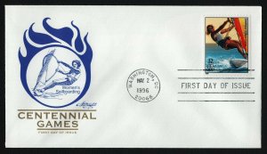 #3068h 32c Women's Sailboarding, Artmaster FDC **ANY 5=FREE SHIPPING**