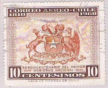 Chile Emblem 10c (AP120005)