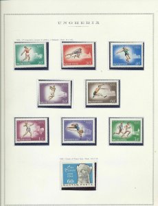 Hungary 1965/66 Sport Flowers Space MNH(85+Stamps)W2534