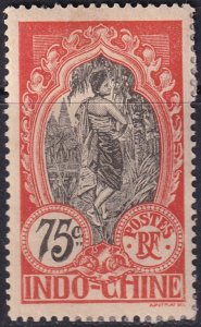 Indochina 1892 Sc 20 used Haiphong cancel