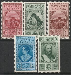 Italy Sc C35-C39 set MLH