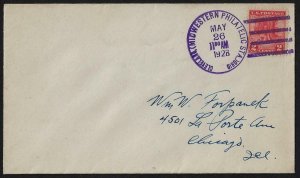 US 1926 VALLEY FORGE FDC CLEVELAND OHIO MAY 26 1928 MIDWESTERN PHILATELIC STATIO