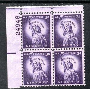 US Scott #1035 Plate Block of 4, NH, #24948, UL