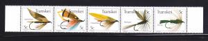 South Africa Transkei 69 Set MNH Sports, Fishing Flies (B)