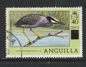 1979 Anguilla - Sc 342 - used VF - 1 single - Yellow crowned Night Heron