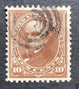 AlexStamps UNITED STATES #283 VF Used