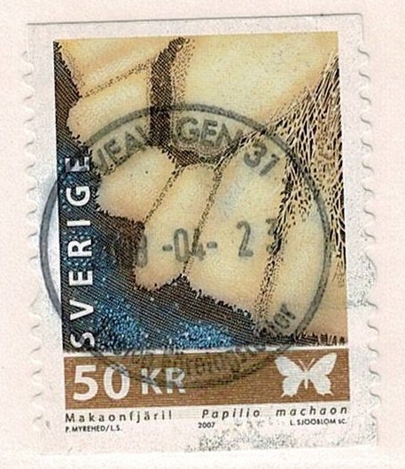 Sweden #2565 used 50kr high value