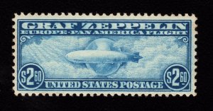 MOMEN: US STAMPS #C15 GRAF ZEPPELIN MINT OG NH LOT #38844