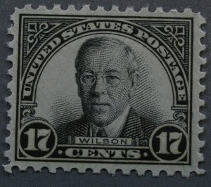 United States #623 17 Cent Wilson OG