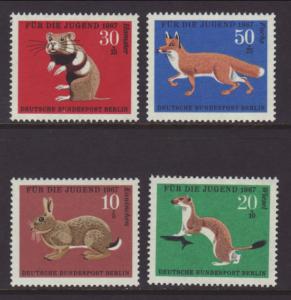 Germany Berlin 9NB45-9NB48 Animals MNH VF