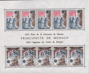 Monaco 1982 EUROPA Sheet of 10.. VF/NH(**)