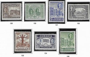 Jamaica #129-135 Granting of a New Constitution  (MNH) CV $9.95