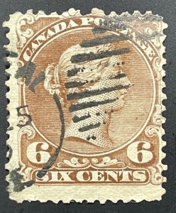 Canada, Scott 27, Used, Large Queen