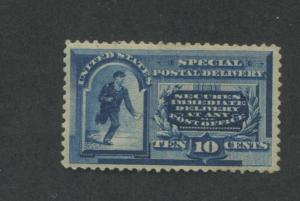 1888 US Special Deliver Stamp #E2 Mint Hinged Very Fine Original Gum