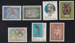 Greece # 909-915, 27th Balkan Games, Mint  NH, 1/2 Cat..