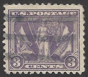 USA Scott 537 used F/VF (cat ~$3.25)