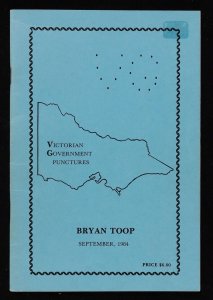 LITERATURE Australia - Victorian Government Punctures by Bryan Toop. 3rd edition