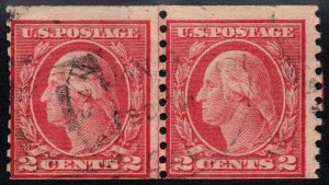 U.S. #455 F-VF Used Joint Line Pair