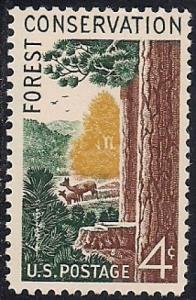 1122 4 cents Forest Conversation (1958) Stamp mint OG NH VF