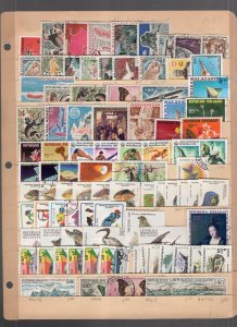 Madagascar, Mali, Mauritania, Niger Modern Collection 283 Stamps Used Many Sets