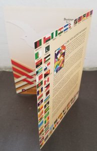 Malaysia Non Aligned Movement NAM 2003 Pigeon Flag Bird Map (folder) *limited