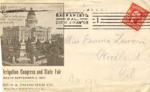 United States California Sacramento, Cal. 1908  Barry Machine Type L6(1)  Ill...