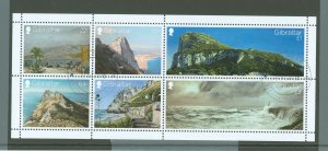 Gibraltar #1682A Used Souvenir Sheet