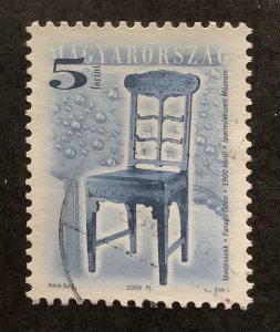 Hungary 2000 Scott 3714 used - 5f, Furniture, Chair by Odon Farago