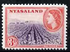 Nyasaland 1953 Tobacco 3d modern 'Maryland' perf 'unused'...