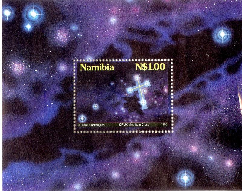 NAMBIA 801 MNH S/S SCV $2.00 BIN $1.00 SPACE